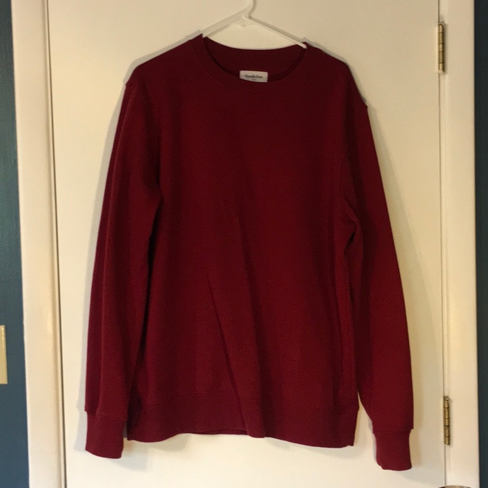 Crew neck sweatshirt